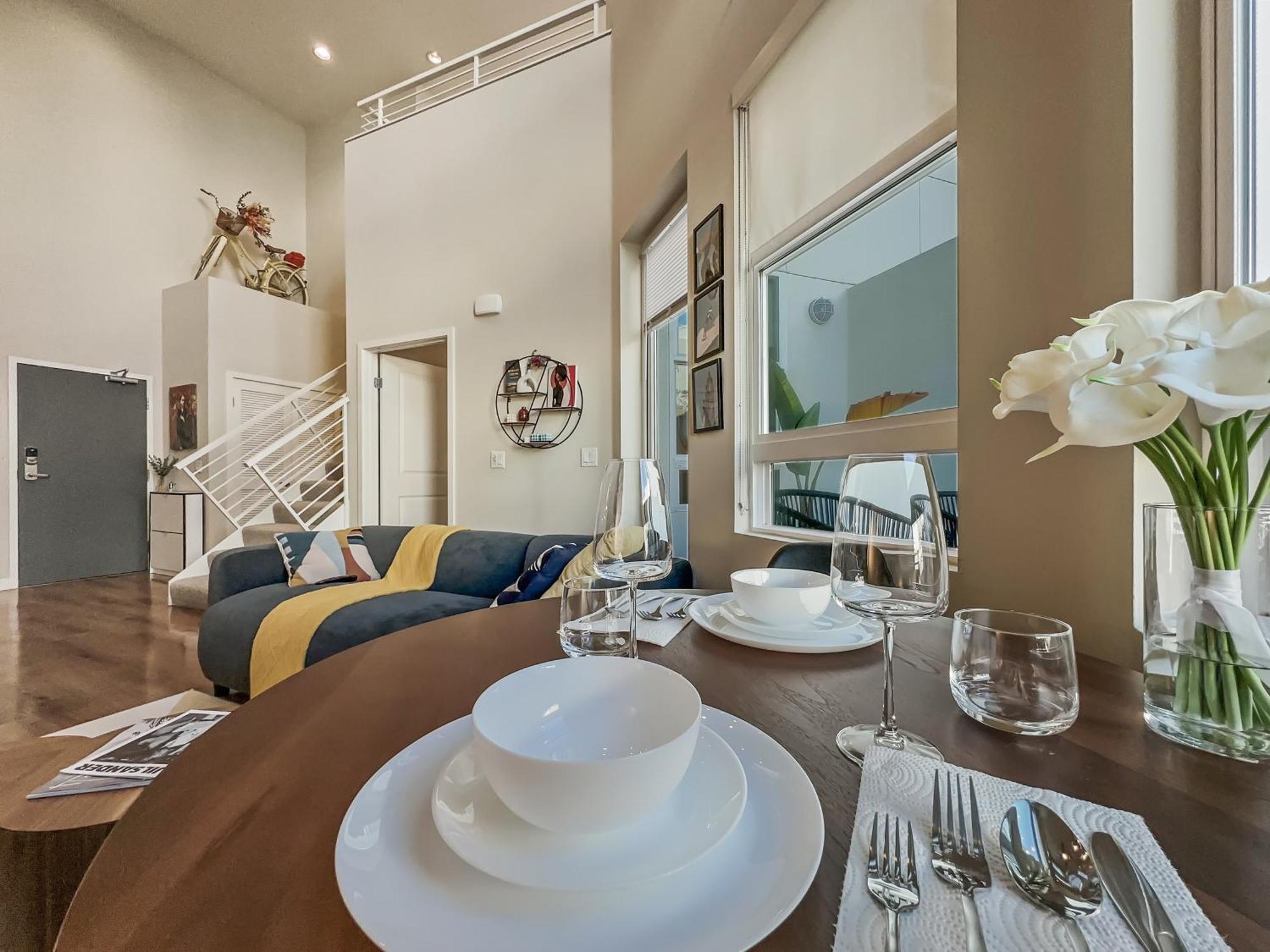 Creative 2 Levels Penthouse Leilighet Los Angeles Eksteriør bilde